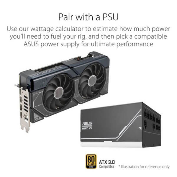 Asus Dual RTX 4070 Super 12GB Gaming Graphics Card